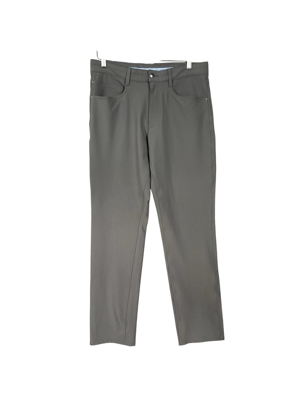 FootJoy Mens Golf Pants 32x34 Gray Athletic Fit Performance Stretch Comfort Flex
